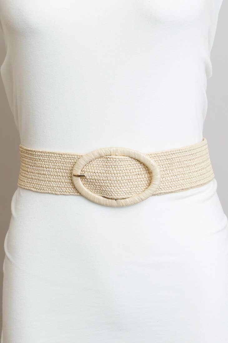 Raffia Belt