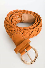 Load image into Gallery viewer, Camel Braided Belt
