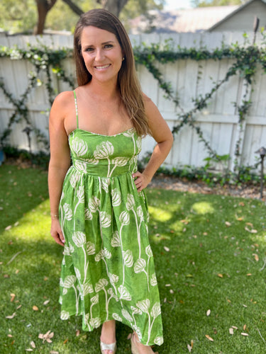 Summer Loving Floral Midi Dress