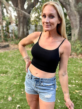 Load image into Gallery viewer, Black Cami Bralette