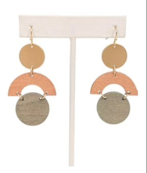 Angie Wood Earrings