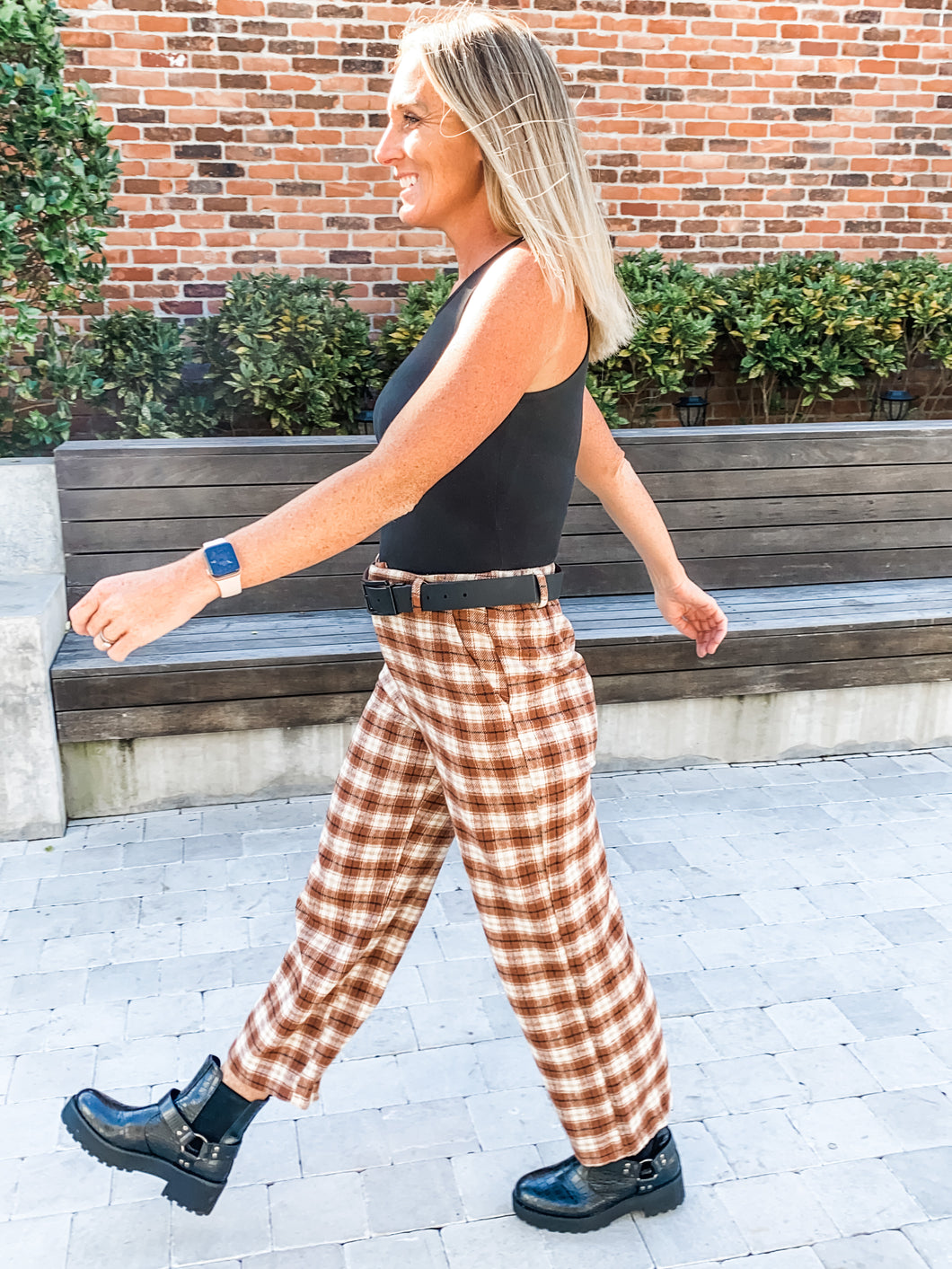 Hayden Plaid Pants