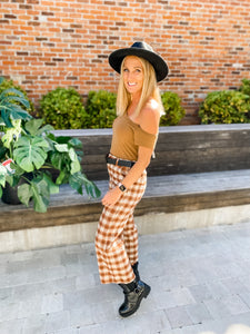 Hayden Plaid Pants