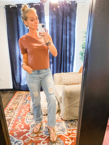 Delilah Straight Leg Jean