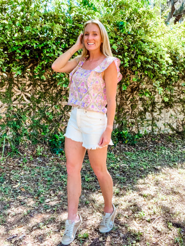 Gabriel Floral Top