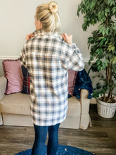 Load image into Gallery viewer, Brown Plaid Shacket