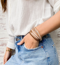 Load image into Gallery viewer, Natural Tan Wrap Bracelet