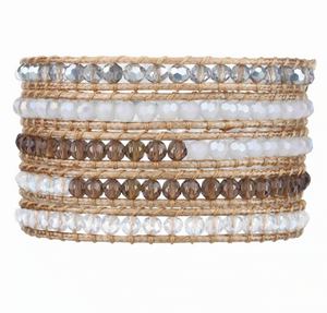 Natural Tan Wrap Bracelet